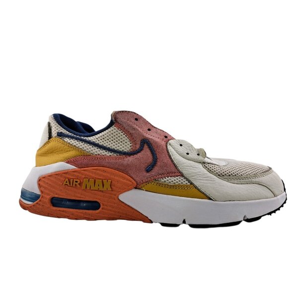 Nike Air Max Men’s 10.5 Multicolor Suede Mesh Sneakers CD4165-017 (Flaw) - Picture 5 of 11